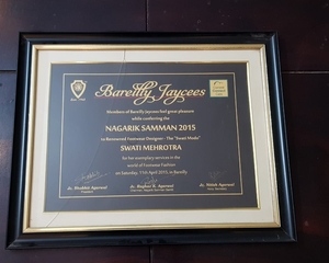 Nagrik Samman Award, 2015